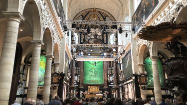 Amuz concert hall, 17th century St. Augustine Church
