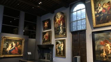 Paitings in the Rubenshuis in Antwerp