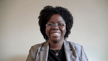 Portrait of Dr Bina Ogbebor