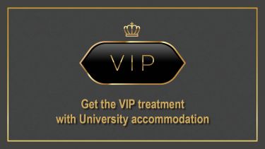 Get the VIP treatment with University Accommodation