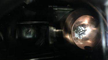 An image of raw tungsten-tantalum alloy