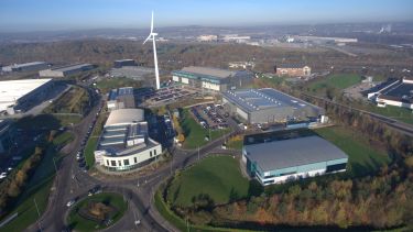 The University of Sheffield AMRC campus on the Advanced Manufacturing Park, South Yorkshire
