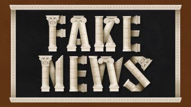 Greek fake news graphic