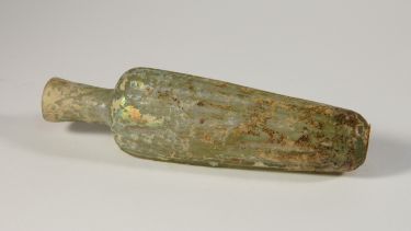 Egyptian glass bottle