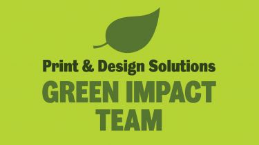 Green Impact PDS team