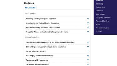 PGT Course structure