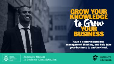 Executive Masters in Business Administration