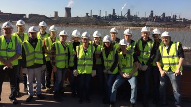 Metallics group visit Tata Steel