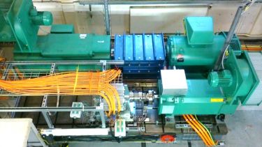 1MVA machine and power converter testbed