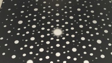 Light ceiling design at Leibniz University Hamburg