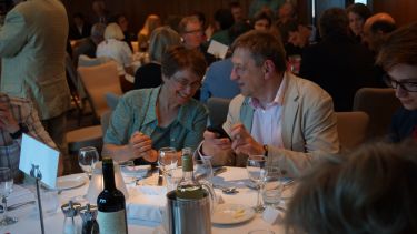 Krini Georgiu and Mike Maier
