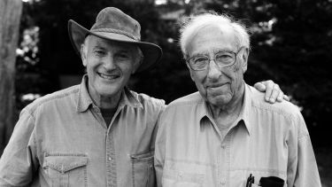 Sir Harry Kroto and Eddie Fischer