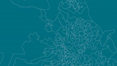 A map of greenspace in Sheffield
