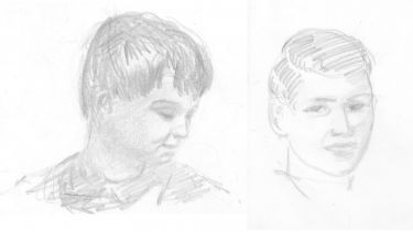 Sir Harry Kroto's drawings