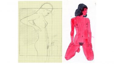 Sir Harry Kroto's drawings