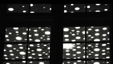Light ceiling design at Leibniz University Hamburg