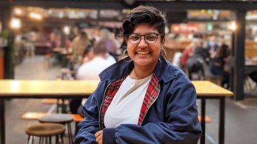 SLC student Juliana Shrestha