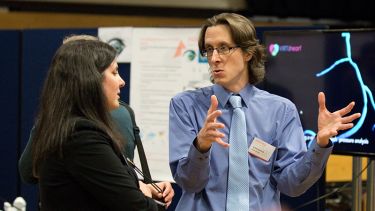 Insigneo Showcase 2017 Dr Andrew Narracott talking