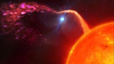 Artist's impression of the star