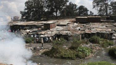 Living conditions in an informal settlement