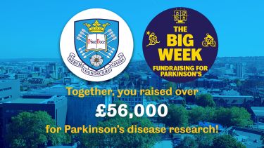 Together, you raised over £56,000 for Parkinson's disease research