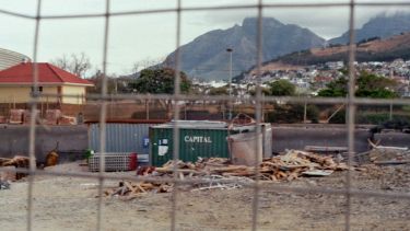 Construction site in Cape Town, South Africa, unrelated to the project