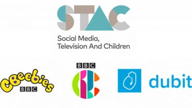 STAC, Cbeebies, CBBC and Dubit logos