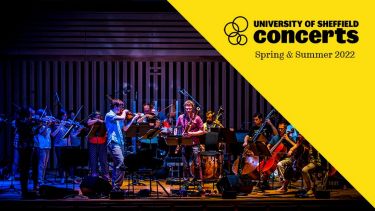 University of Sheffield concerts banner