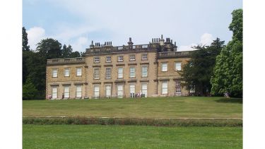 Exterior of cannon hall stately home