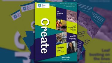 Create, the magazine of the Department of Mechanical Engineering