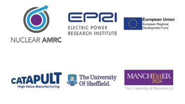 Nuclear AMRC, EPRI, ERDF, HVM Catapult, University of Sheffield, and University of Manchester logos