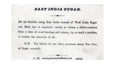 Old cutting abour east india sugar
