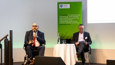 Professor Duncan Cameron and Professor Peter Jackson