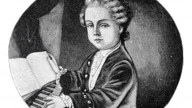 Portrait of Mozart as a child