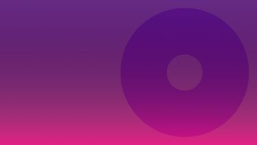 doughnut shape under gradient