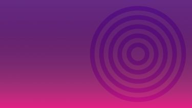 concentric circles under purple gradient
