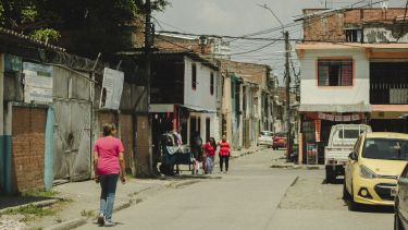 A street in Cali, Colombia