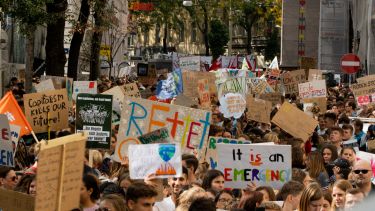Image of a climate protest