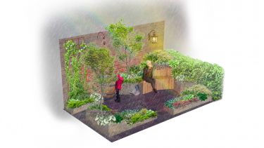 An Enchanted Rain Garden by Landscape Architecture student Bea Tann