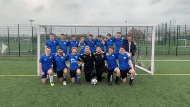 Photograph of the Edward Bramley Football Team