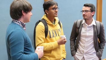 Photo of PhD students at the ACSE PhD symposium 2022