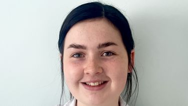 A headshot of Emma Peet, who has been shortlisted for a Student Nursing Times Award