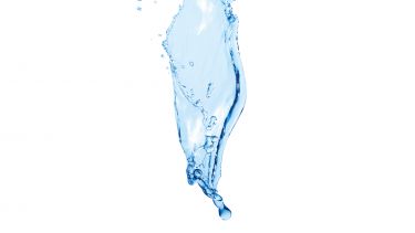 splash of water