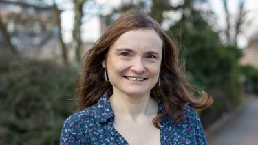 Photo of Dr Rebecca Palmer, Reader in Communication and Stroke Rehabilitation at the University of Sheffield.