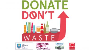 Donate, Don't Waste logo