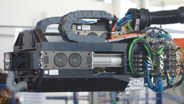 Robotic drilling end effector