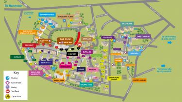 Map of the Endcliffe Residences