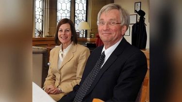 Professors Nigel and Deborah Bax