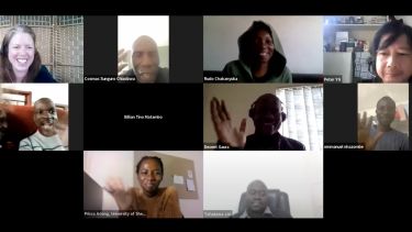 Team members from the Make it Grow project team and participants from previous cohorts of the workshop series, online to launch the facilitation toolkit.
