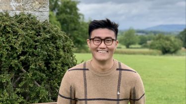 Runner up Alumni Volunteer of the Year award, Enoch Lam